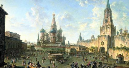 Красная площадь в 1800 году, Федор Алексеев