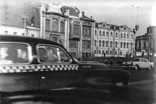 Советское такси в 50-е годы